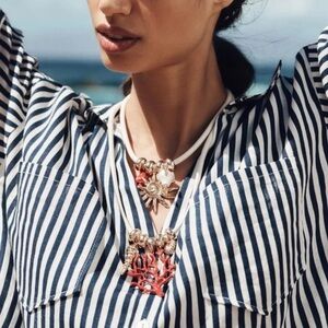 Zara Golden Pack of Two Sea Cord Necklaces